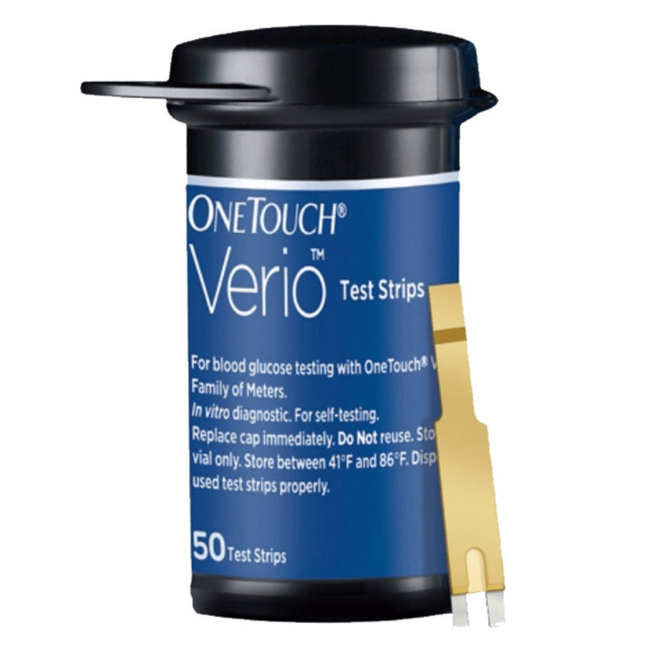 OneTouch Verio Test Strips, Pack of 50's - Easy Pharmacy LLC