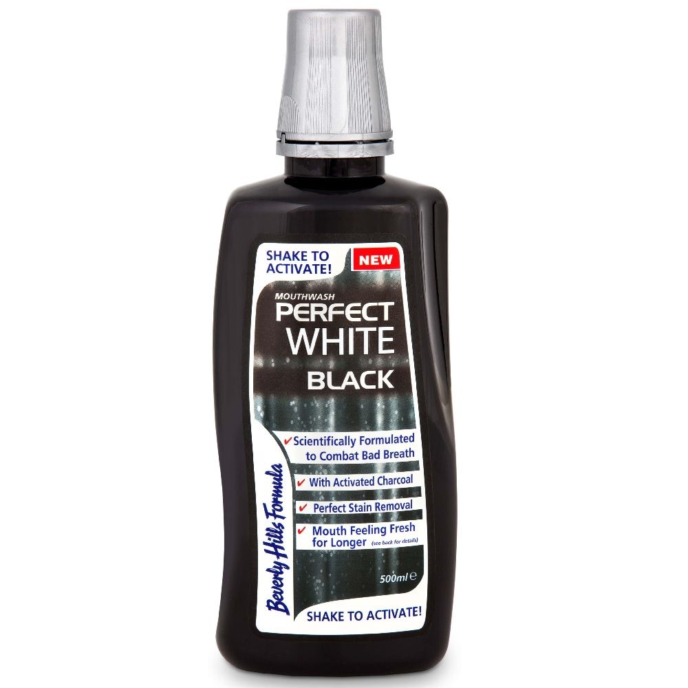 Beverly Hills Formula Perfect White Black Mouthwash 500 mL - Easy Pharmacy LLC