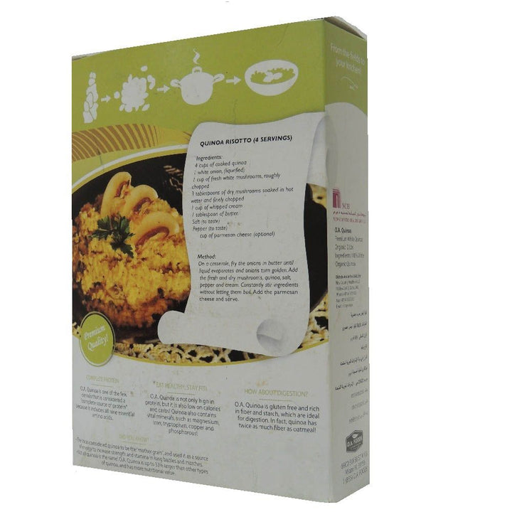 O.A.Q Organic 100 % Premium White Quinoa 909 g - Easy Pharmacy LLC