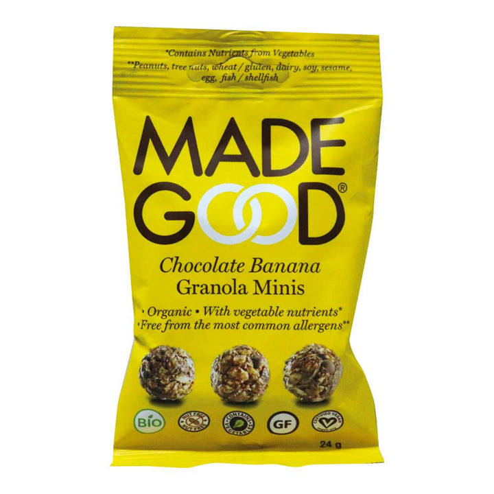 Made Good Chocolate Banana Muesli Minis Pouch 24 g - Easy Pharmacy LLC