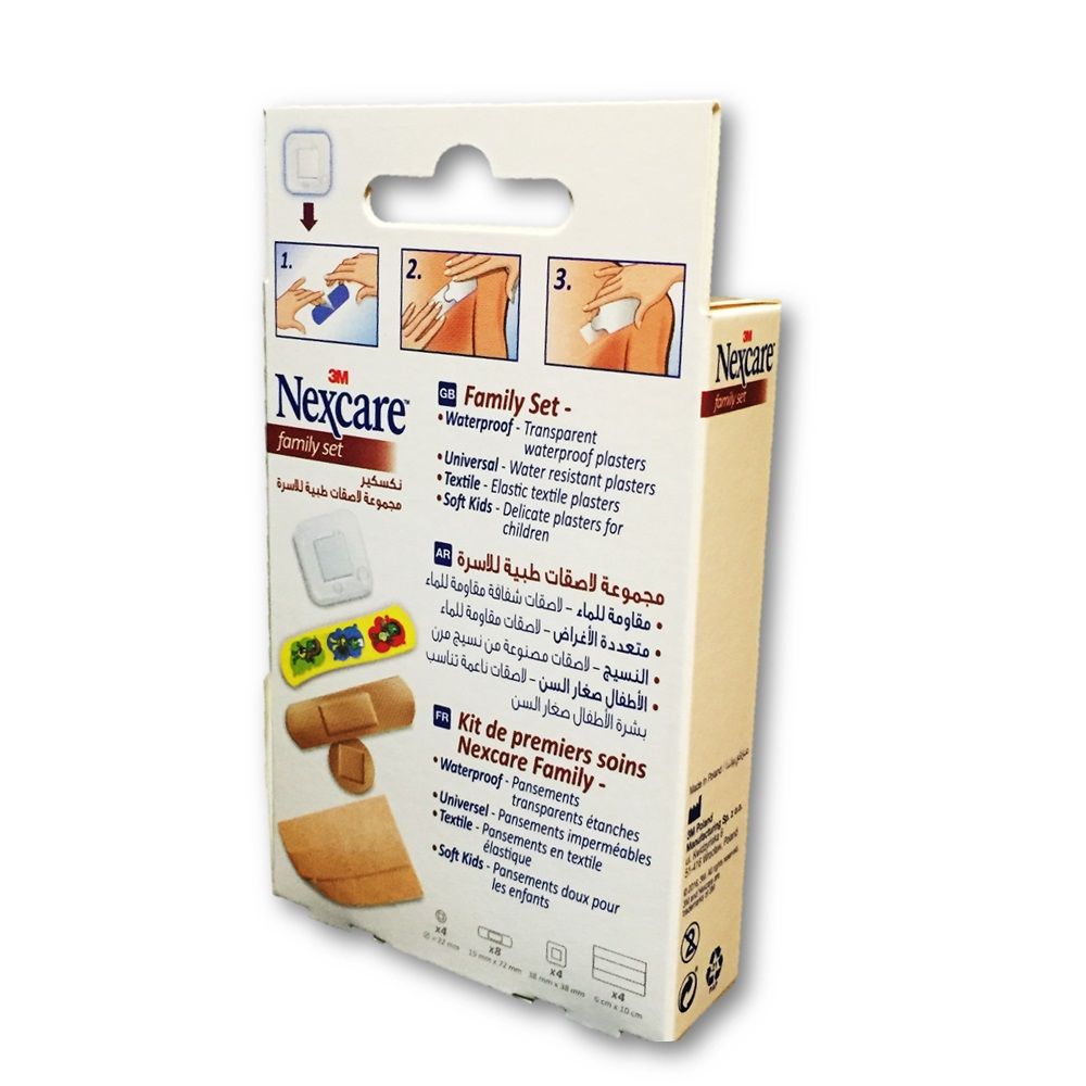 3M Nexcare Family Set Bandages 20's - Easy Pharmacy LLC