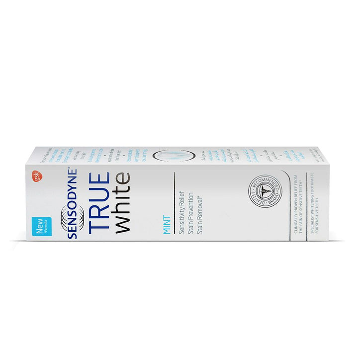 Sensodyne True White Mint Toothpaste 75 mL - Easy Pharmacy LLC