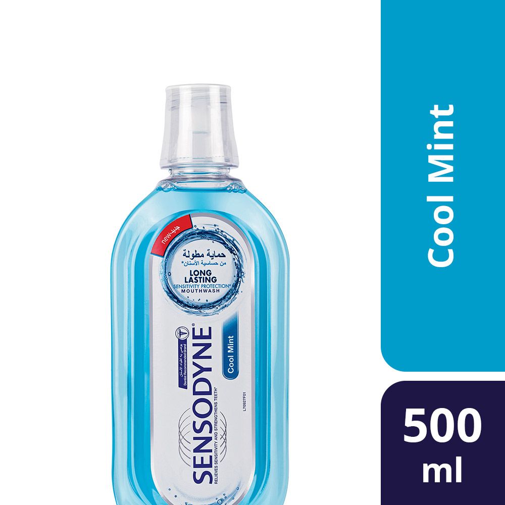 Sensodyne Cool Mint Mouthwash 500 mL - Easy Pharmacy LLC