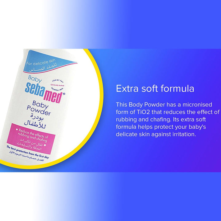Sebamed Baby Powder 400 g - Easy Pharmacy LLC
