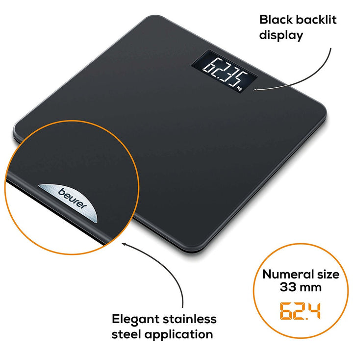 Beurer PS240 Personal Bathroom Scale - Easy Pharmacy LLC