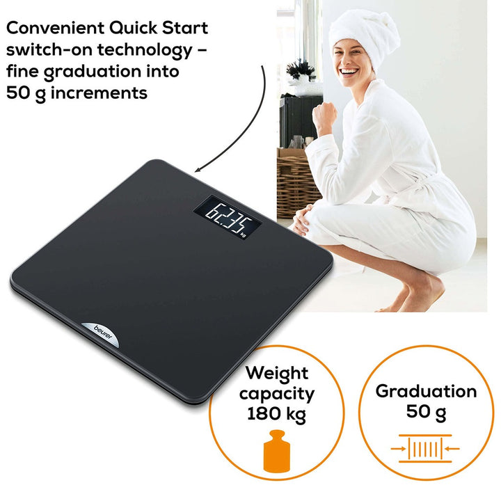 Beurer PS240 Personal Bathroom Scale - Easy Pharmacy LLC
