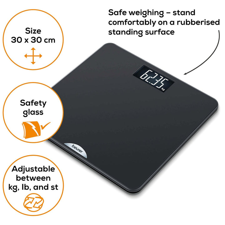 Beurer PS240 Personal Bathroom Scale - Easy Pharmacy LLC