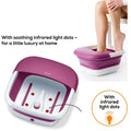 Beurer FB30 Foot Spa Foot Bath Massager With Vibration And Bubble Massage Foldable Space Saving Design