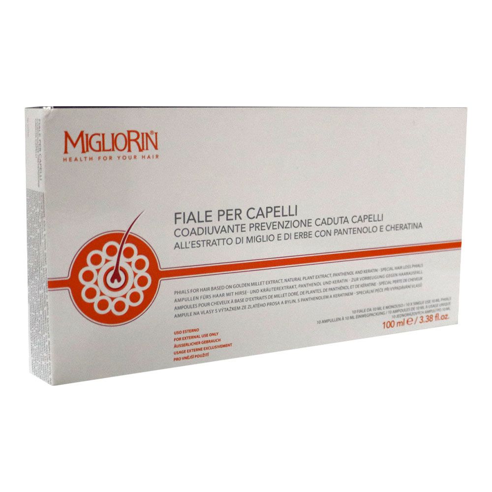 Migliorin Hair Phials 100 mL 10's - Easy Pharmacy LLC