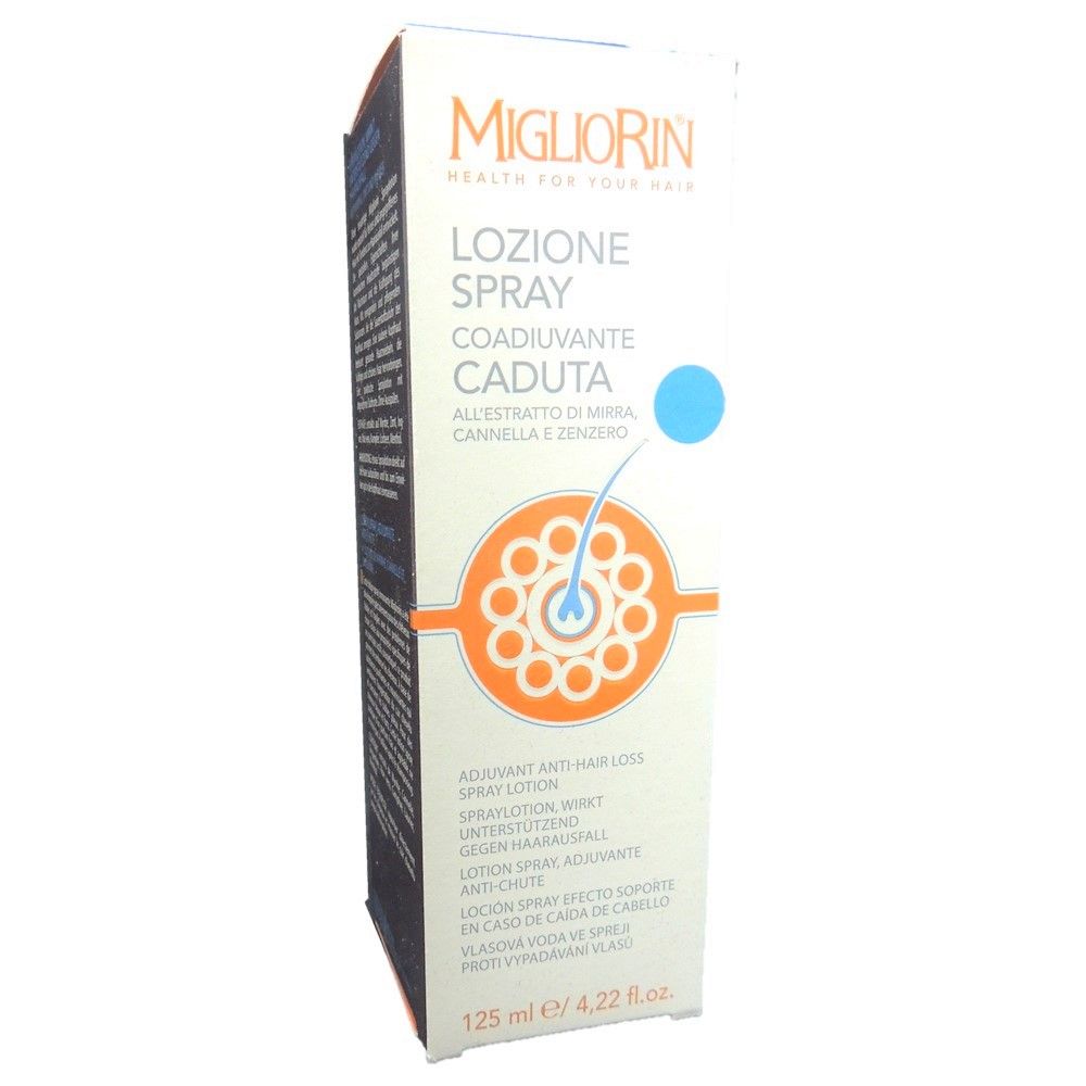 Migliorin Adjuvant Anti Hair Loss Spray Lotion 125 mL - Easy Pharmacy LLC