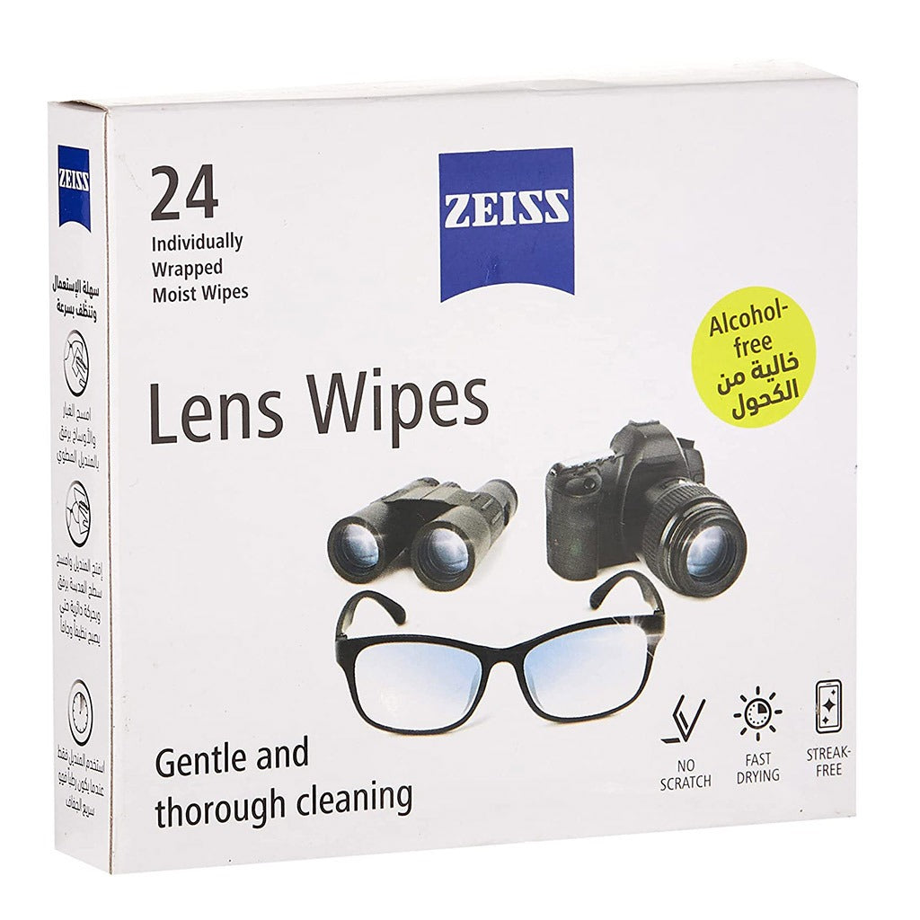 Zeiss Lens Cleansing Wipes 24's - Easy Pharmacy LLC