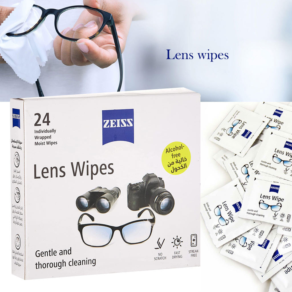 Zeiss Lens Cleansing Wipes 24's - Easy Pharmacy LLC