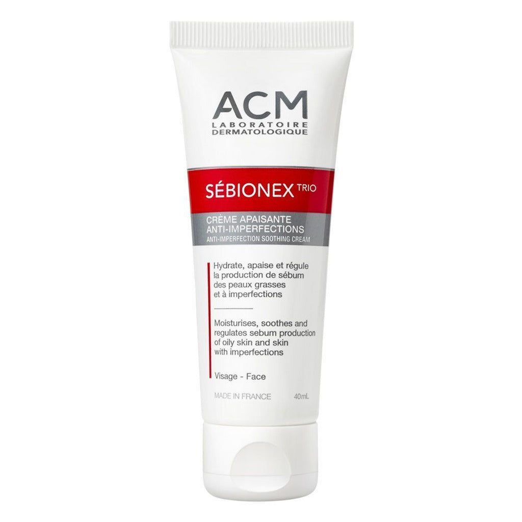 ACM Sebionex Trio Anti-Imperfection Soothing Cream For Oily And Acne-Prone Skin 40ml - Easy Pharmacy LLC