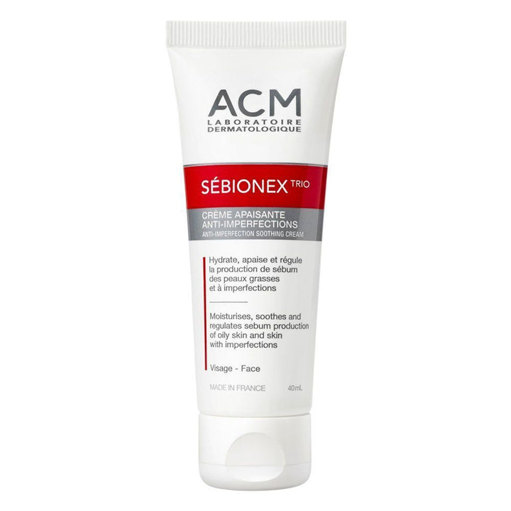 ACM Sebionex Trio Anti-Imperfection Soothing Cream For Oily And Acne-Prone Skin 40ml - Easy Pharmacy LLC