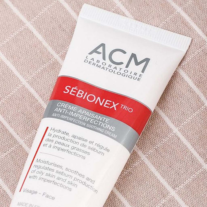 ACM Sebionex Trio Anti-Imperfection Soothing Cream For Oily And Acne-Prone Skin 40ml - Easy Pharmacy LLC