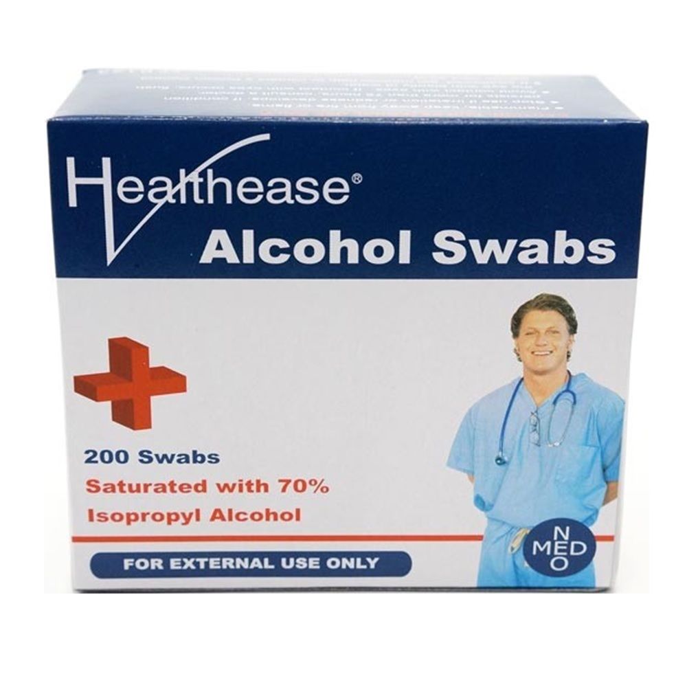 Healthease Alcohol Swabs 200's - Easy Pharmacy LLC