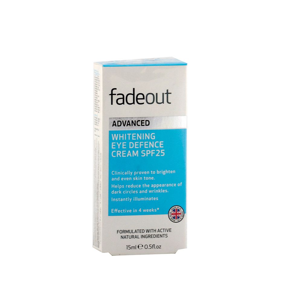 Fade Out Advanced Whitening Eye Defence Cream SPF25 15 mL - Easy Pharmacy LLC