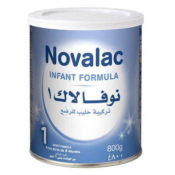 Novalac Stage 1 Baby Milk Formula For 0 To 6 Months 800g
