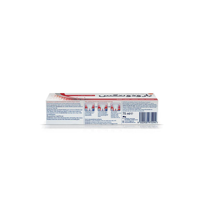 Parodontax Fluoride Toothpaste for Bleeding Gums 75 mL - Easy Pharmacy LLC