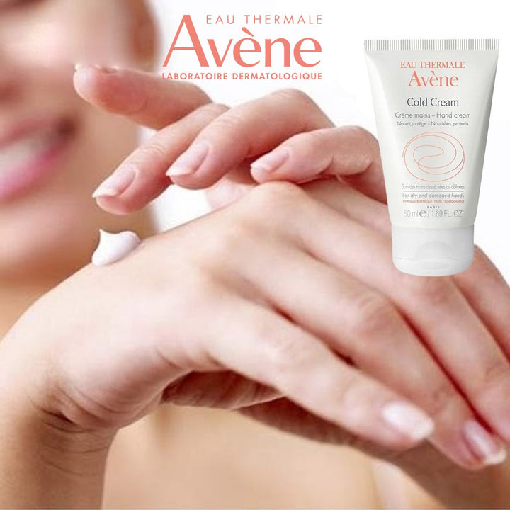 Avene Cold Cream Hand Cream For Dry Hands 50ml - Easy Pharmacy LLC