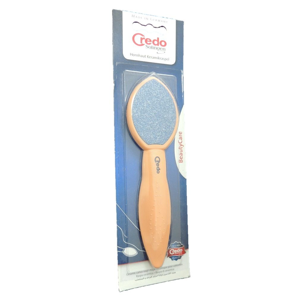 Credo Solingen Ceramic Callus Rasp Apricot Blister 03910 - Easy Pharmacy LLC