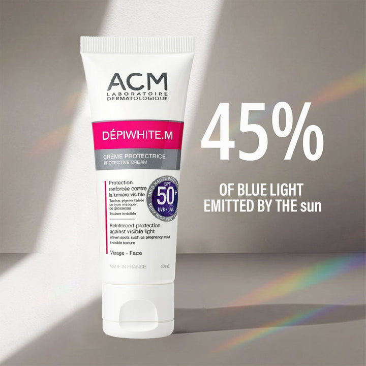 ACM Depiwhite M SPF50+ Face Sunscreen Cream With UVA + UVB + Blue light Protection 40ml - Easy Pharmacy LLC