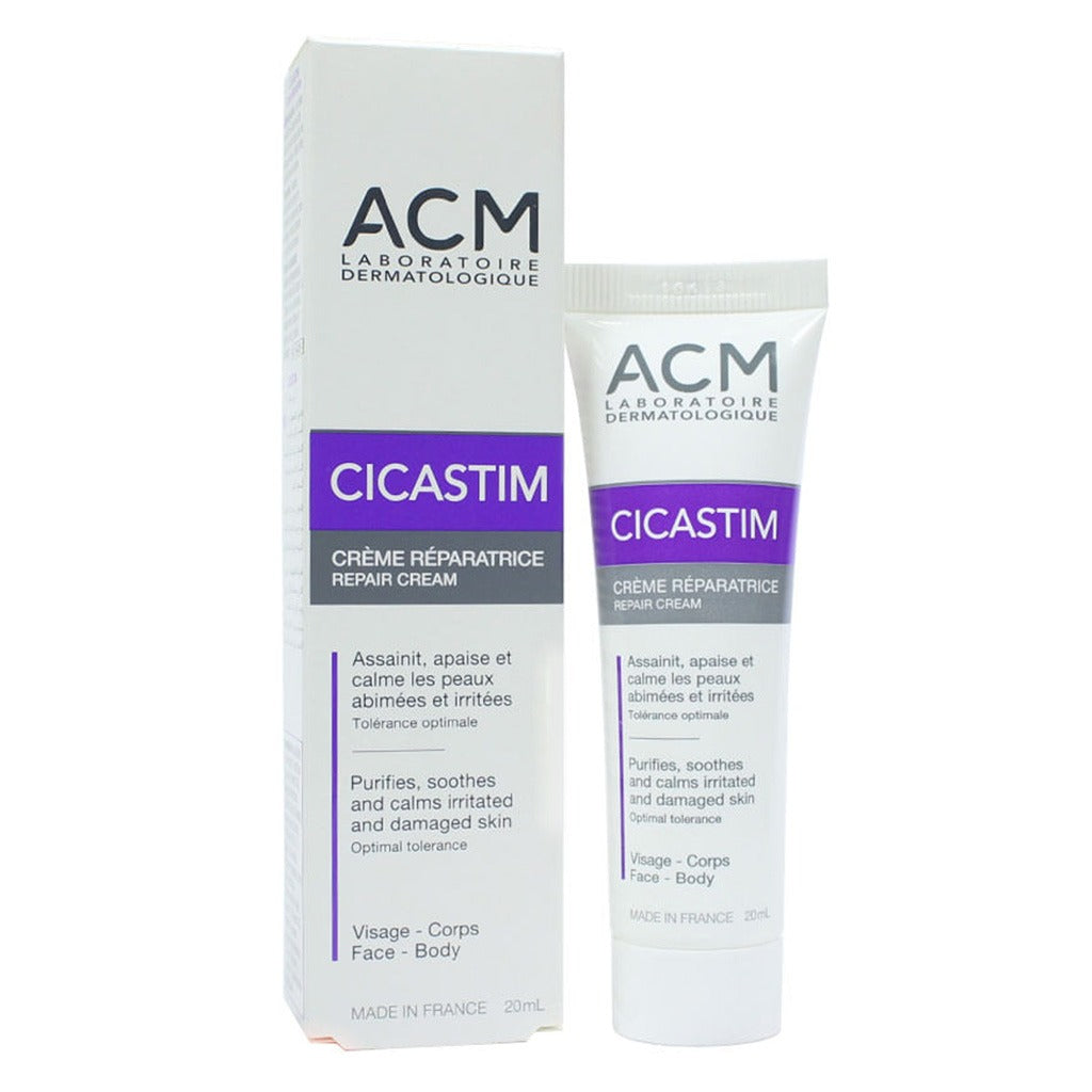 ACM Cicastim Soothing Repair Cream For Irritated And Damaged Skin 20ml - Easy Pharmacy LLC