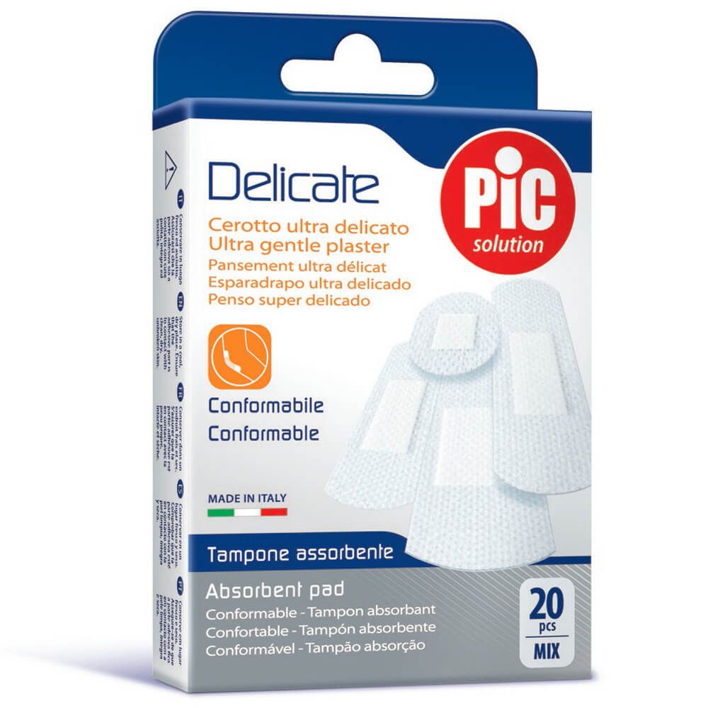 Pic Delicate Plasters Assorted 20's - Easy Pharmacy LLC