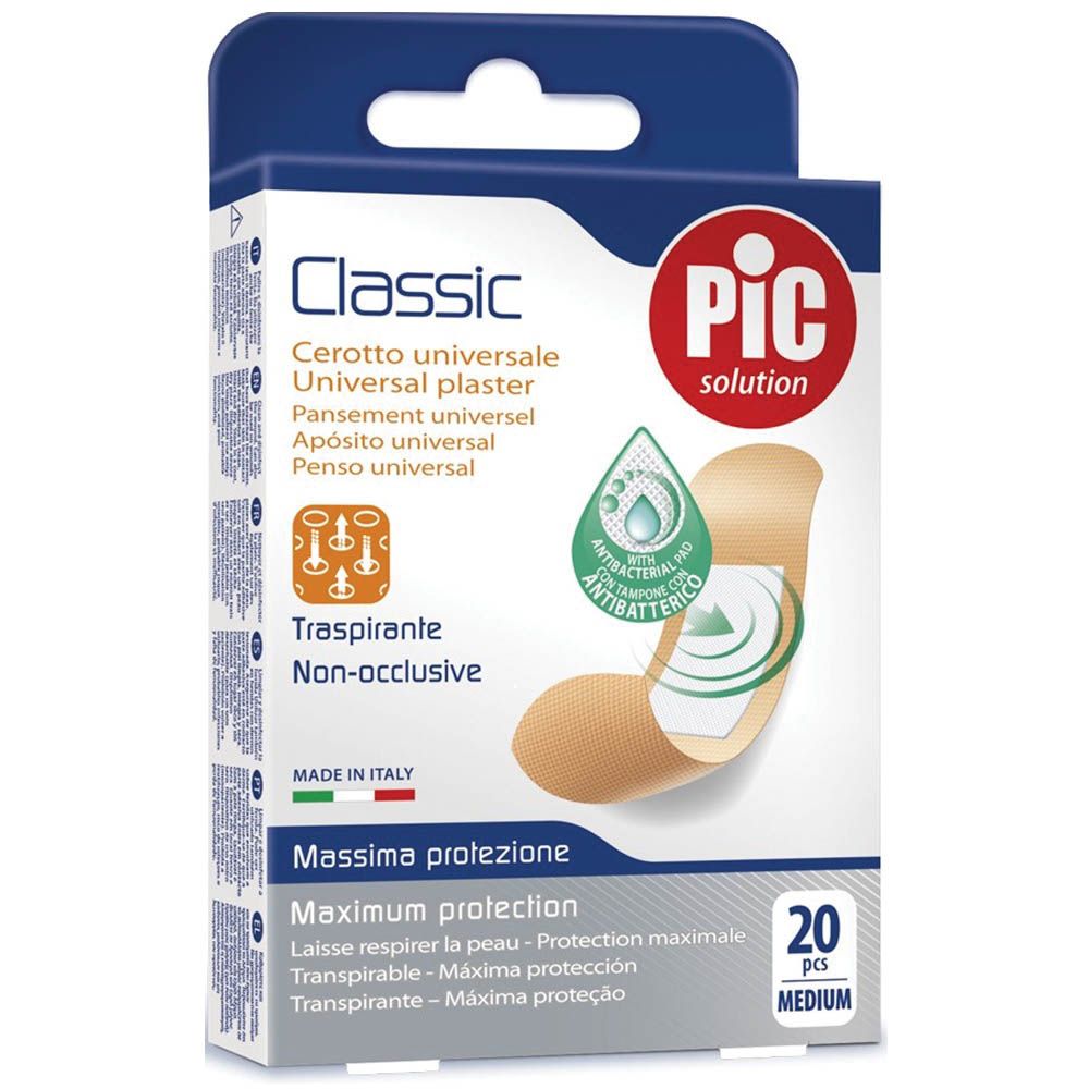 Pic Classic Strip Plasters Medium 20's - Easy Pharmacy LLC