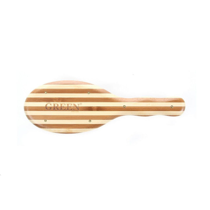 Bass Extra Large Oval Wood Bristles Bamboo Striped Brush 20 - Easy Pharmacy LLC