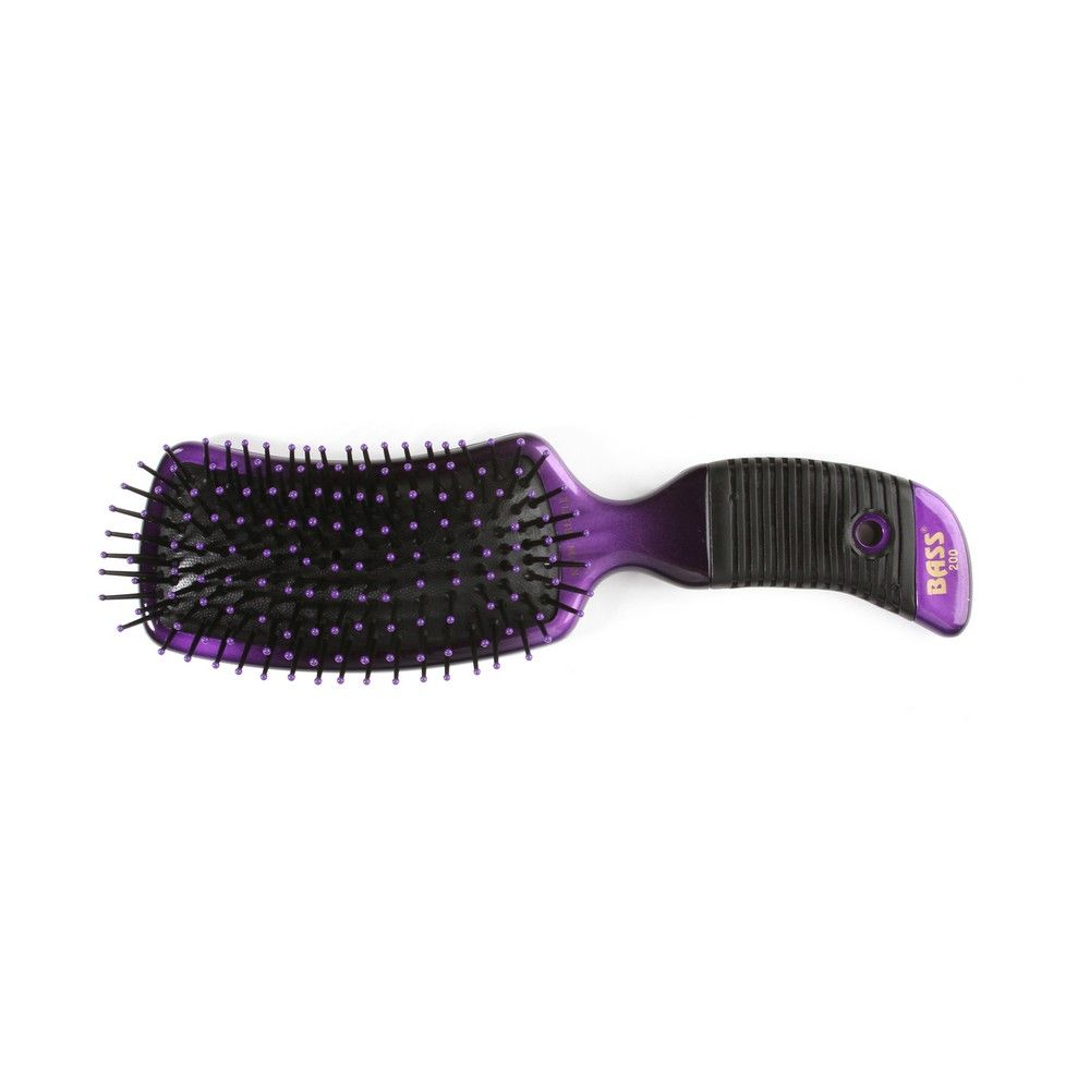 Bass Semi S Shaped Nylon Bristle Rubber Grip Brush 200 - Easy Pharmacy LLC