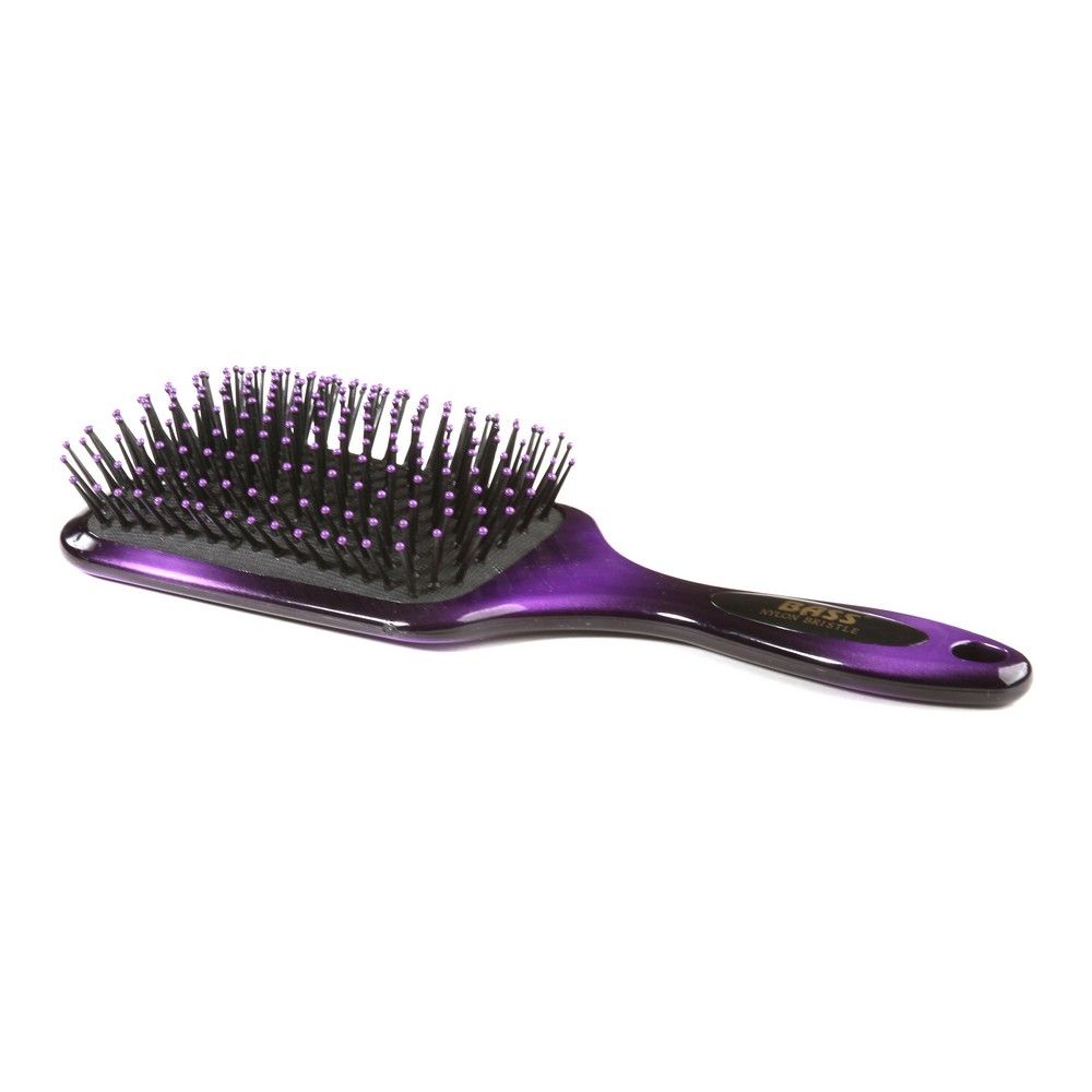 Bass Large Square Paddle Nylon Bristle Brush LPB - Easy Pharmacy LLC