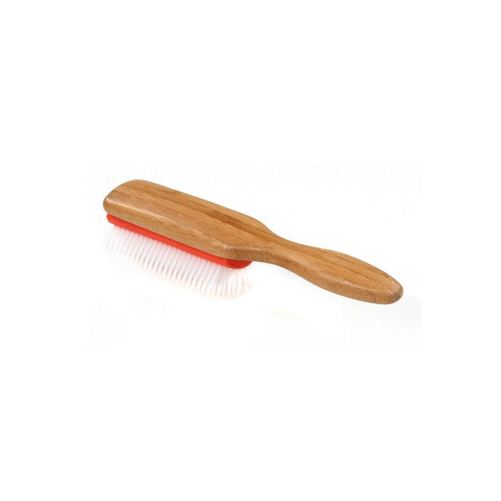 Bass 9 Row Nylon Bristles Solid Bamboo Styler Brush 201 - Easy Pharmacy LLC