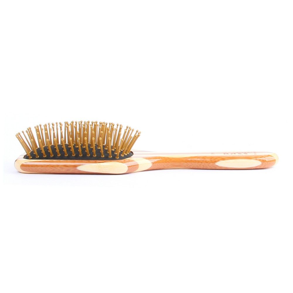 Bass Small Square Paddle Nylon Bristles Wood Handle Brush SPB - Easy Pharmacy LLC