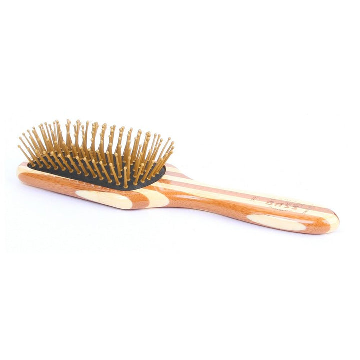Bass Small Square Paddle Nylon Bristles Wood Handle Brush SPB - Easy Pharmacy LLC