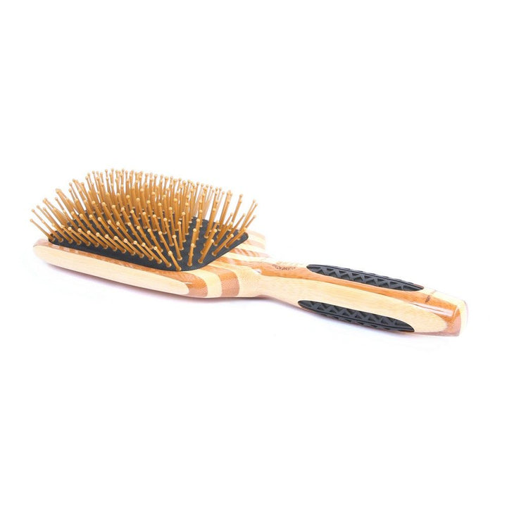Bass Large Square Paddle Nylon Bristles Wood Handle Brush LPBW - Easy Pharmacy LLC