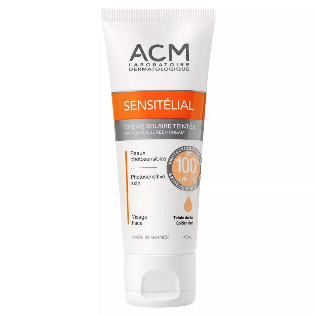 ACM Sensitelial Golden Tint SPF100 Sunscreen Cream 40ml - Easy Pharmacy LLC