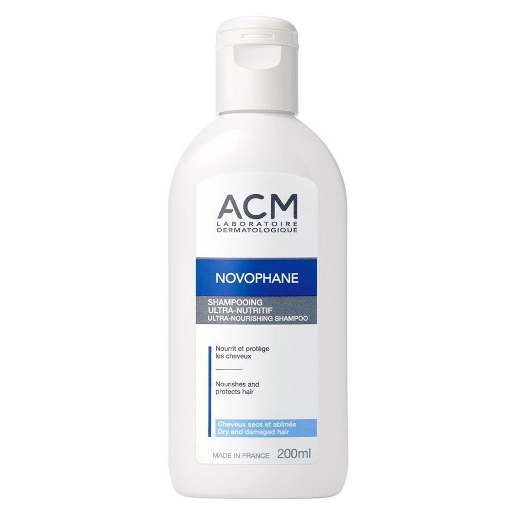 ACM Novophane Ultra-Nourishing Shampoo For Dry & Damaged Hair 200ml - Easy Pharmacy LLC