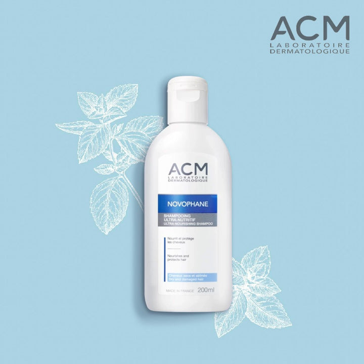 ACM Novophane Ultra-Nourishing Shampoo For Dry & Damaged Hair 200ml - Easy Pharmacy LLC