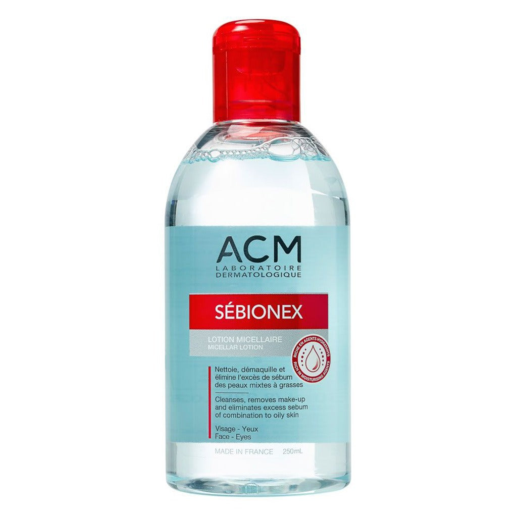 ACM Sebionex Micellar Cleanser Make-Up Remover Lotion For Face & Eyes 250ml - Easy Pharmacy LLC