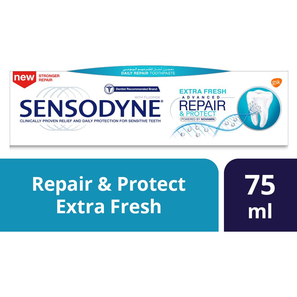 Sensodyne Advanced Repair & Protect Extra Fresh Toothpaste 75 mL - Easy Pharmacy LLC