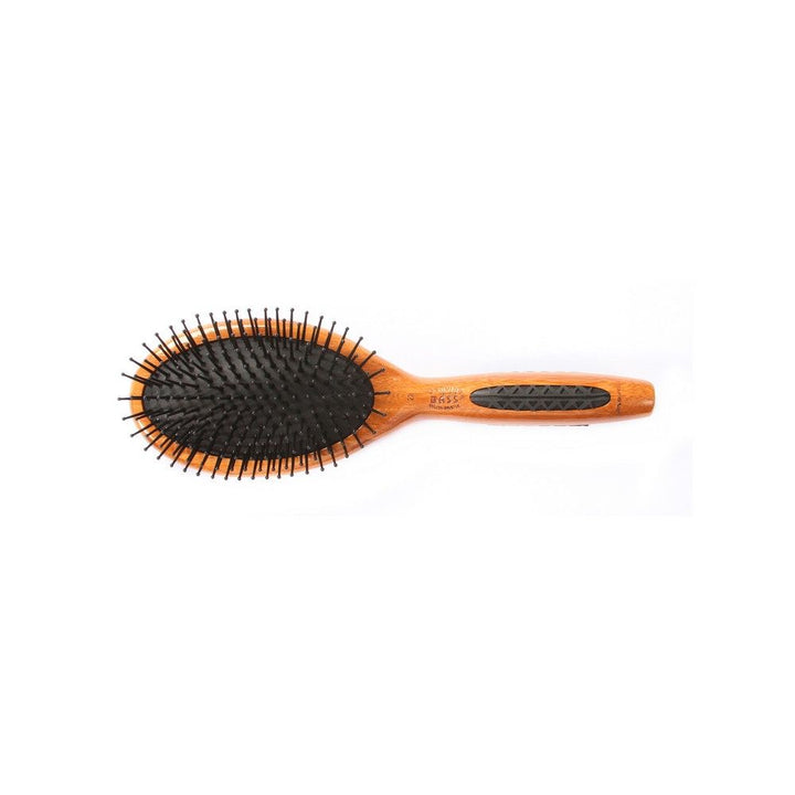 Bass Large Oval Nylon Bristles Wood Handle Brush 22 - Easy Pharmacy LLC
