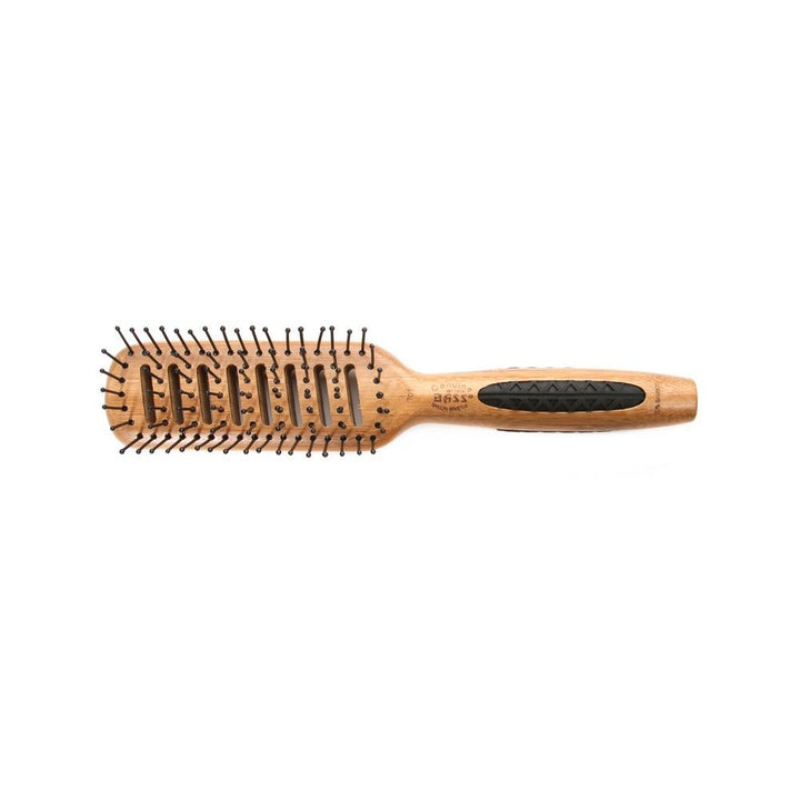Bass Large Wood Vent Nylon Bristles Rubber Grip Brush 701 - Easy Pharmacy LLC