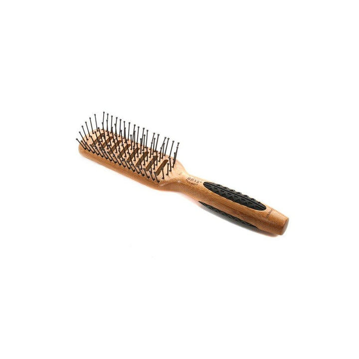 Bass Large Wood Vent Nylon Bristles Rubber Grip Brush 701 - Easy Pharmacy LLC