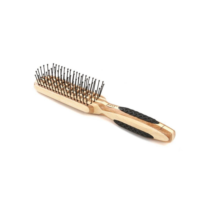Bass Large Wood Vent Nylon Bristles Rubber Grip Brush 701 - Easy Pharmacy LLC