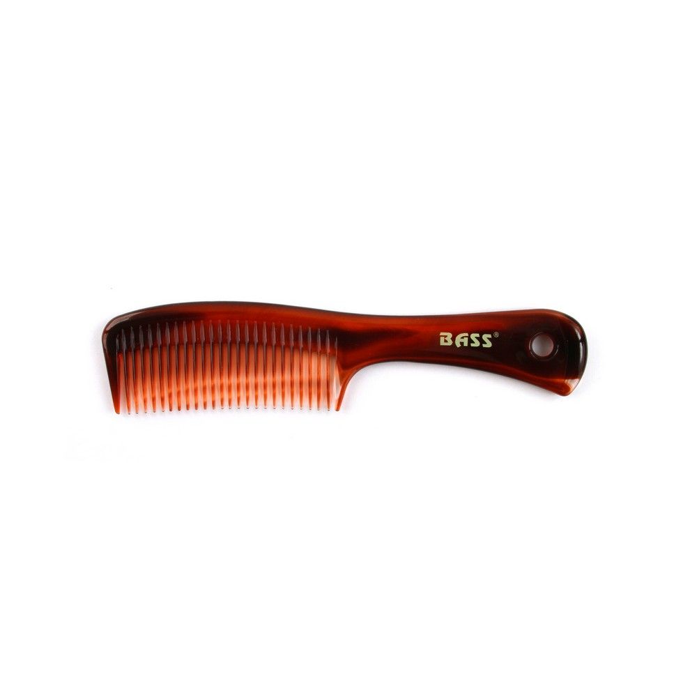 Bass Wide Tooth W/ Solid Handle Comb TC5 - Easy Pharmacy LLC