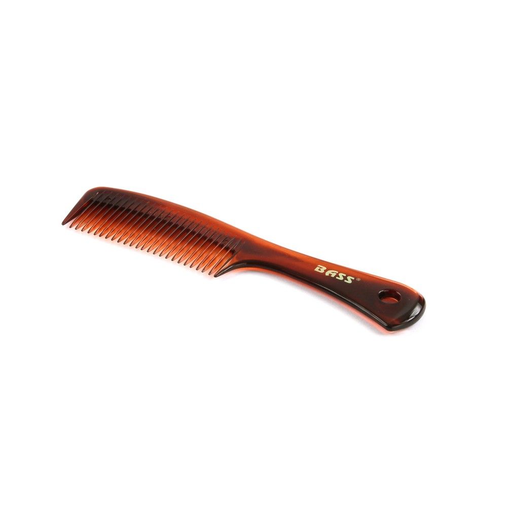 Bass Wide Tooth W/ Solid Handle Comb TC5 - Easy Pharmacy LLC