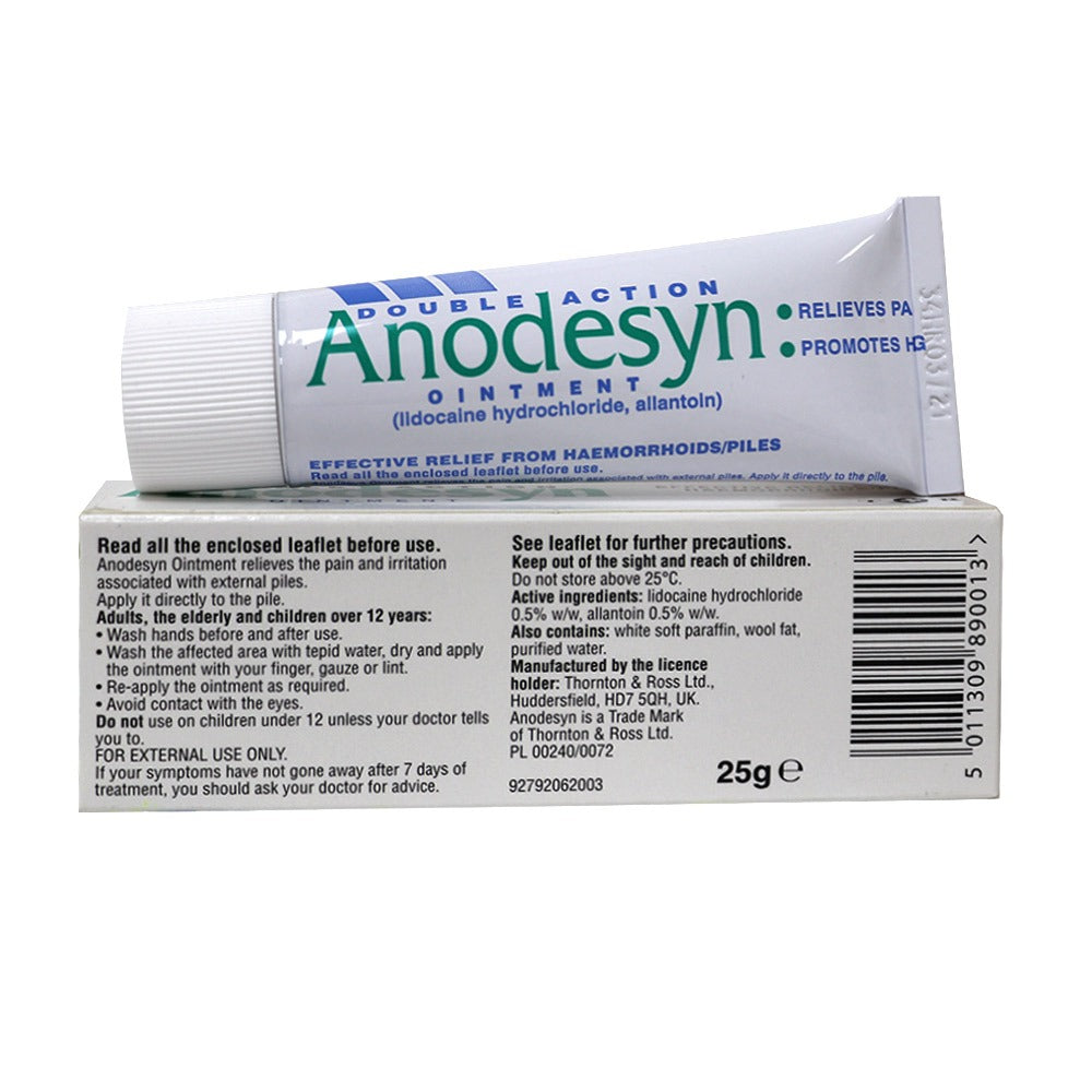 Anodesyn Double Action Ointment 25 g - Easy Pharmacy LLC
