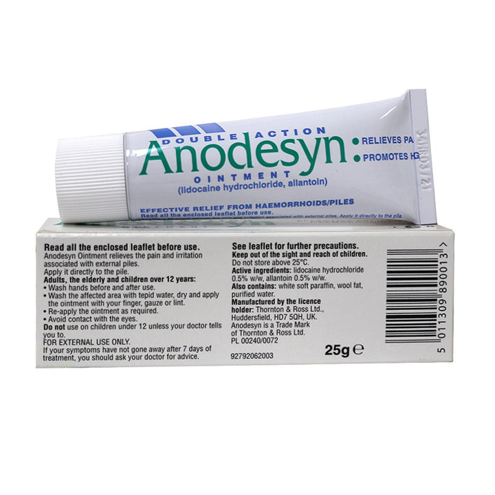 Anodesyn Double Action Ointment 25 g - Easy Pharmacy LLC