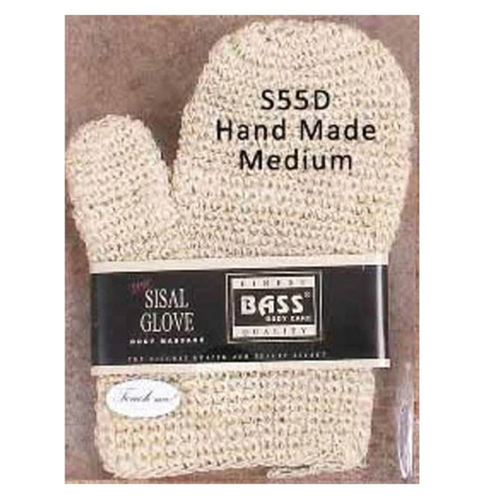 Bass Knitted Style Firm Sisal Deluxe Hand Glove S55 - Easy Pharmacy LLC